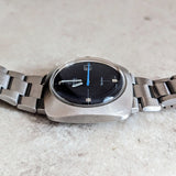 OMEGA Dynamic Geneve Automatic Watch Date & Blue Hand - Cushion 39mm Wristwatch