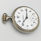 Antique 1910 ROCKFORD Pocket Watch Size 18s Grade 935 17 Jewels Pocket Watch