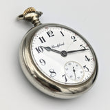 Antique 1910 ROCKFORD Pocket Watch Size 18s Grade 935 17 Jewels Pocket Watch