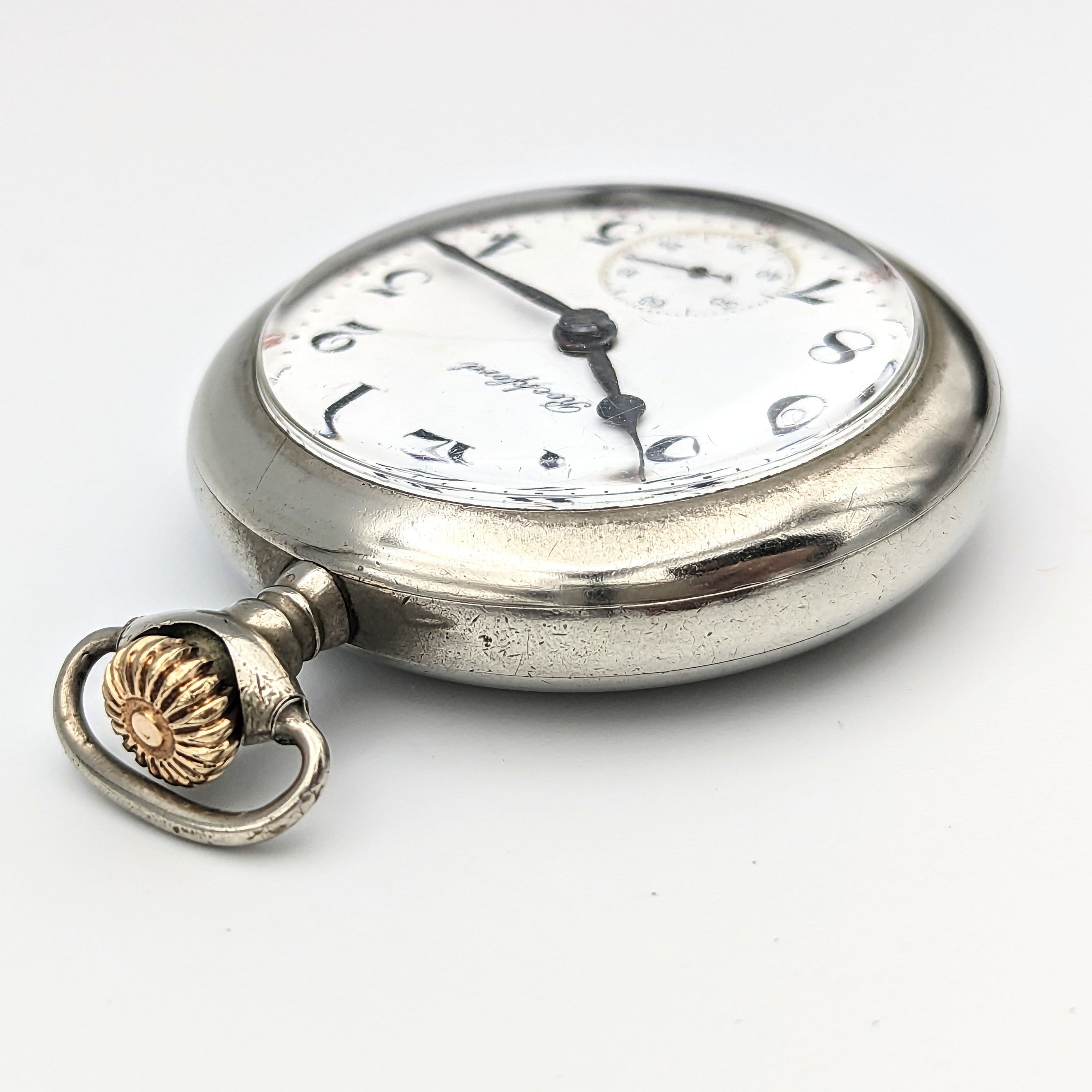 Antique 1910 ROCKFORD Pocket Watch Size 18s Grade 935 17 Jewels Pocket Watch