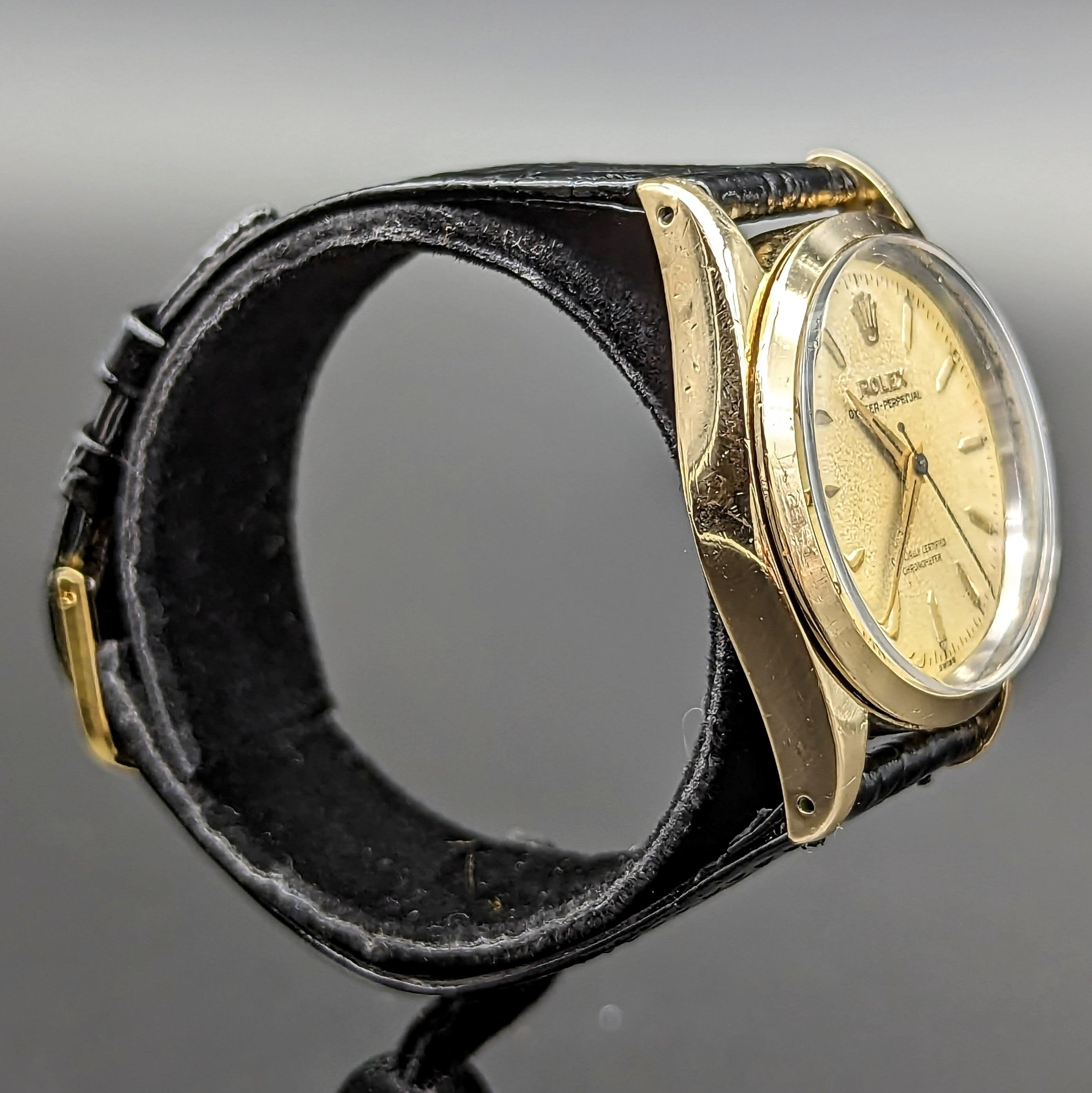 1957 ROLEX Oyster Perpetual Chronometer Automatic Wristwatch Ref. 6634 Vintage Watch