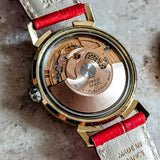 1960's ERNEST BOREL Cocktail Automatic Wristwatch Kaleidoscope Dial Swiss Made Watch