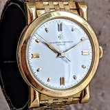 Vacheron Constantin Chronometre Royal 4907 18K GOLD Watch on Gay Freres 18K GOLD Bracelet
