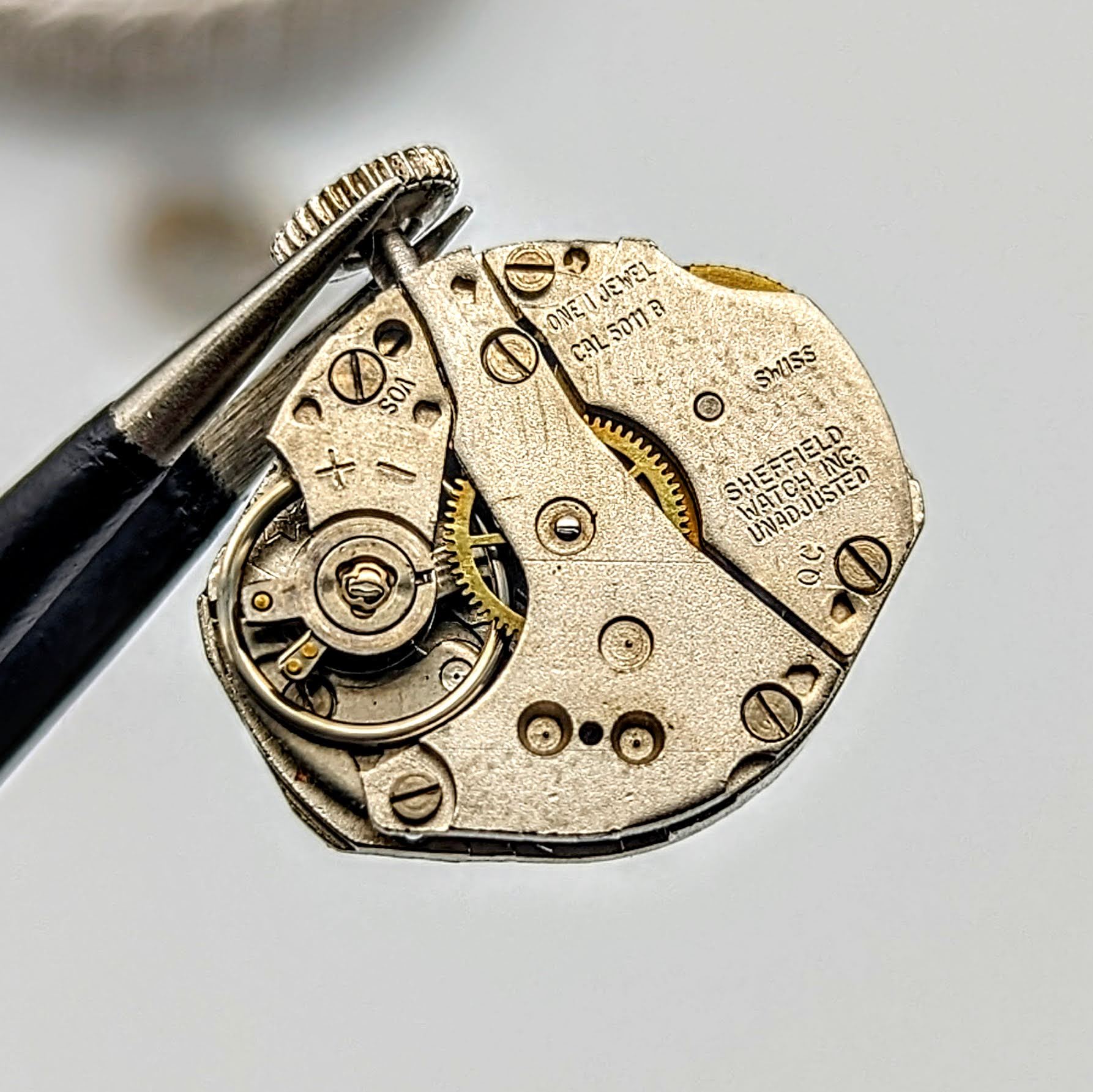 SHEFFIELD Hidden Ladies Watch Bracelet Cal. 5011B Swiss Vintage