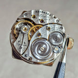 1932 ELGIN Art Deco Wristwatch Grade 487 17 Jewels Vintage U.S.A. Made Watch