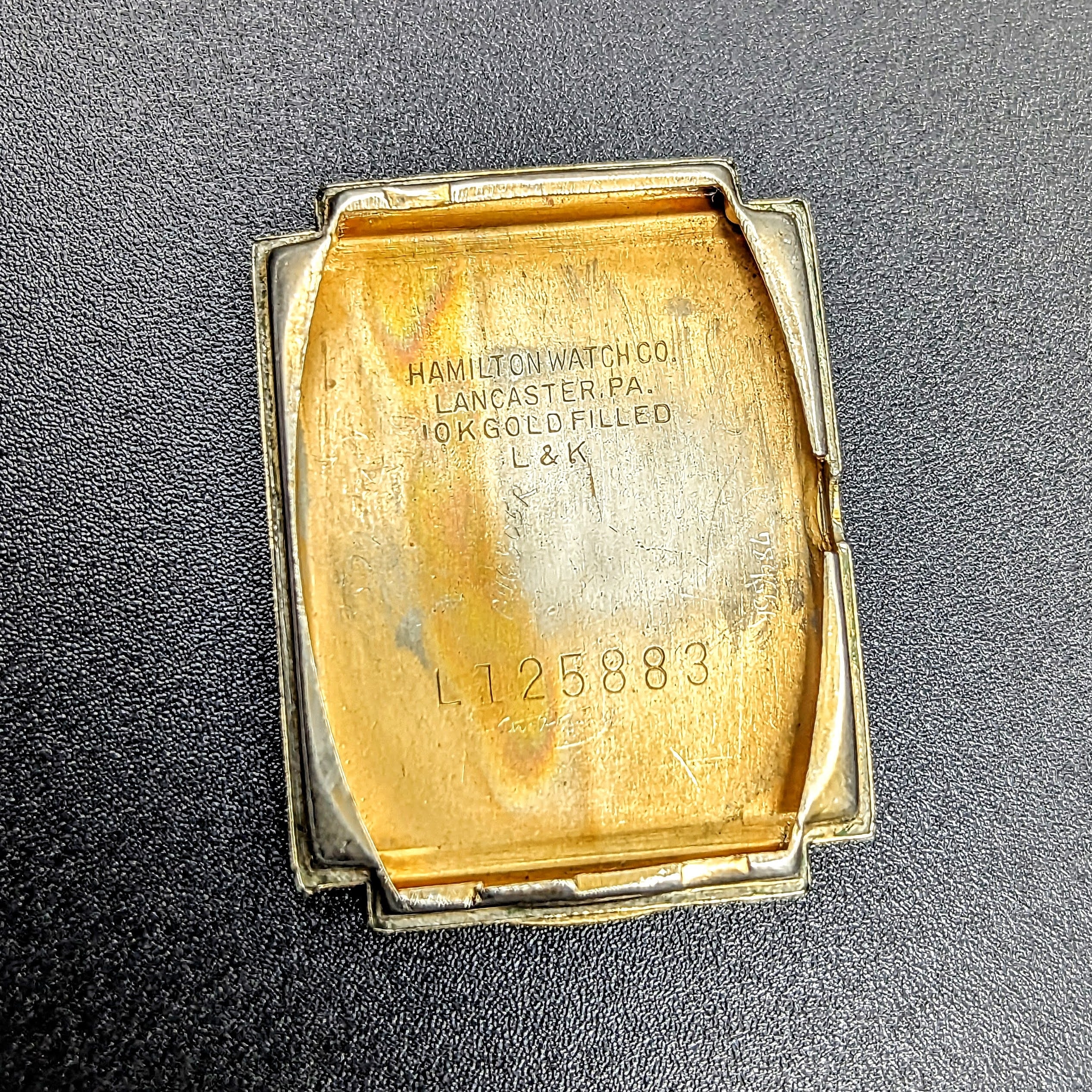 HAMILTON 1948 Eaton Watch Cal. 980 17 Jewels U.S.A. Made Wristwatch ...