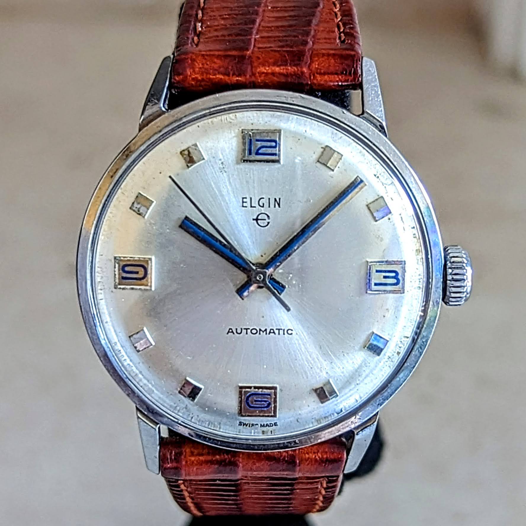 Elgin deals mechanical watch