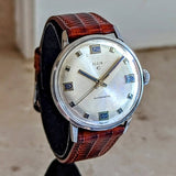 ELGIN Automatic Watch ALL Stainless-Steel 17 Jewels Swiss Caliber 996 Watch