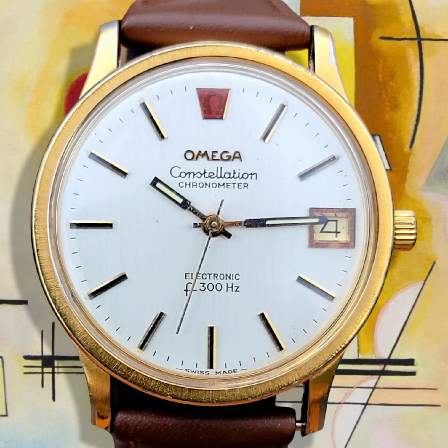 OMEGA Constellation Chronometer Electronic F300Hz Tuning Fork