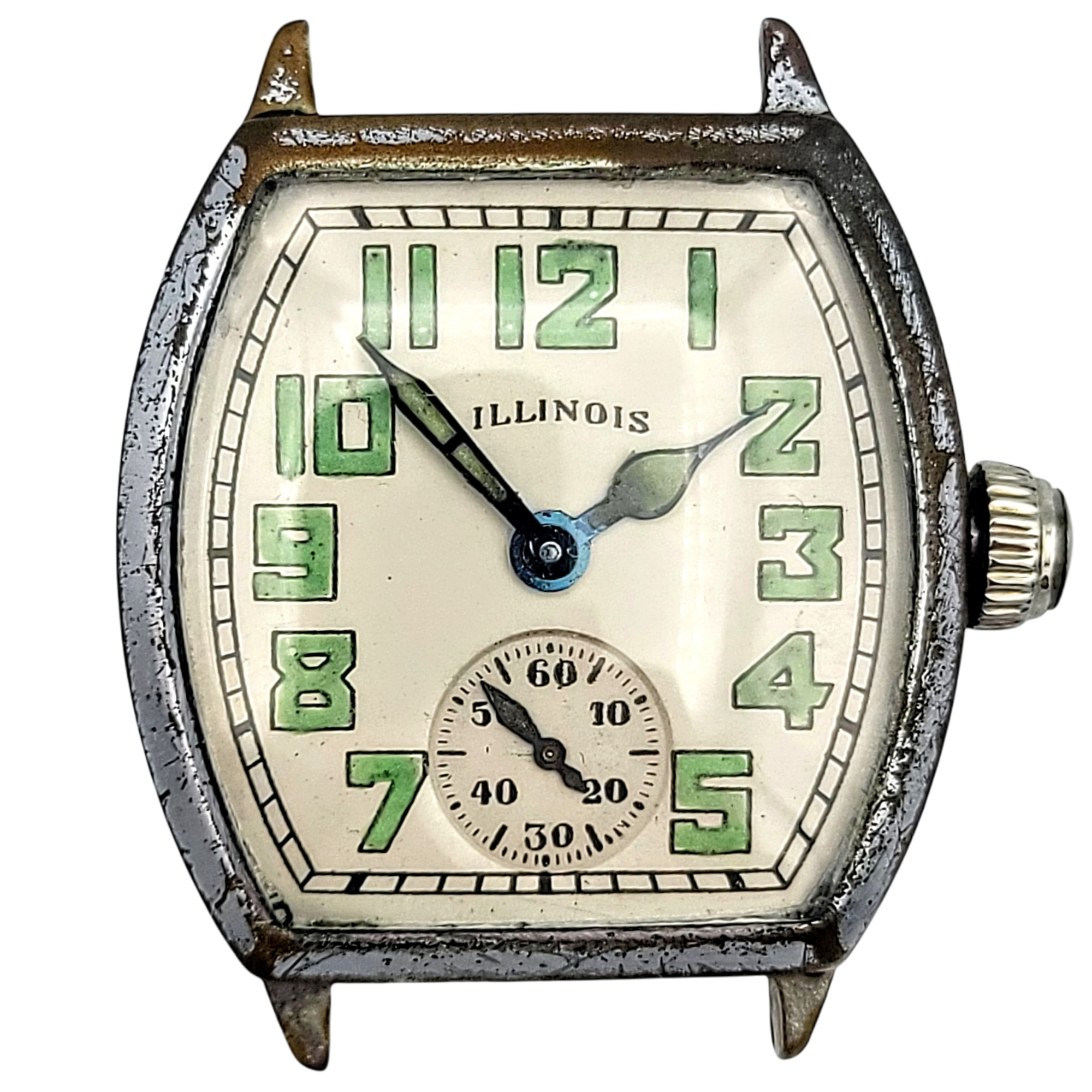 1932 ILLINOIS Whippet Watch Art Deco U.S.A.