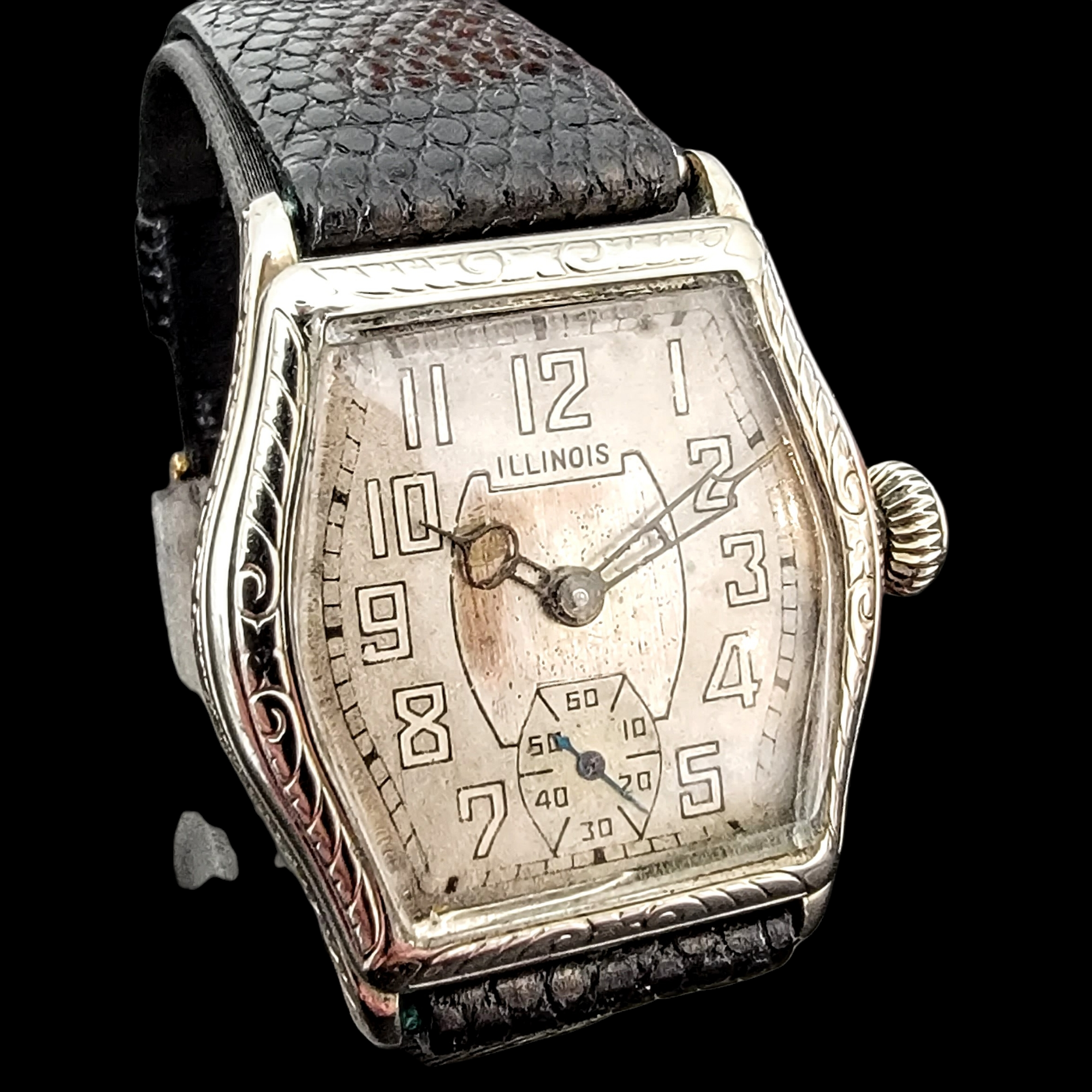 Illinois watch company wrist watch hot sale