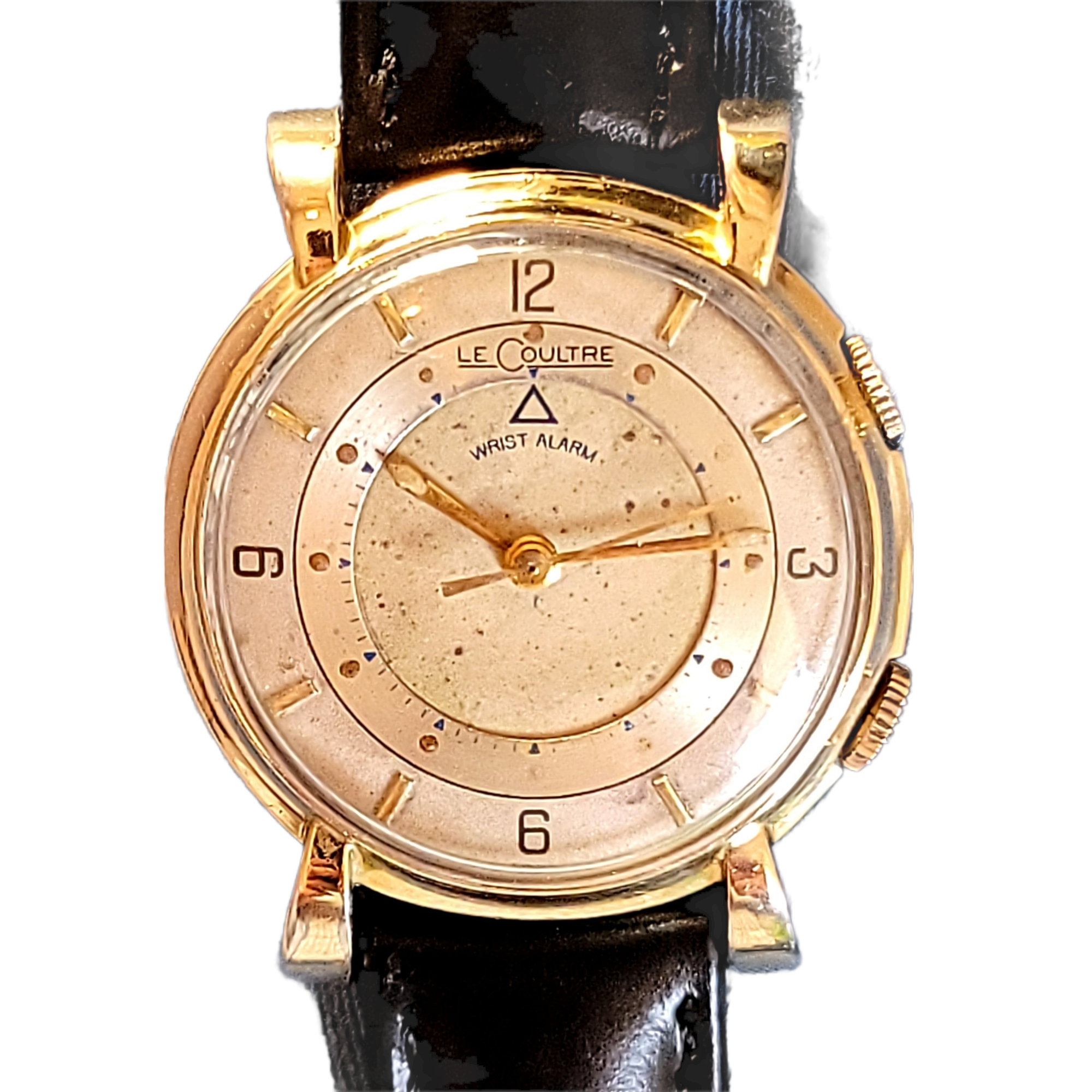 Wrist watch with 2025 alarm