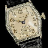Custom 1918 ELGIN / ILLINOIS Art Deco Wristwatch