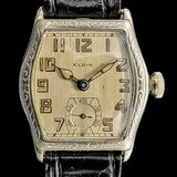 Custom 1918 ELGIN / ILLINOIS Art Deco Wristwatch