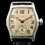 Custom 1918 ELGIN / ILLINOIS Art Deco Wristwatch