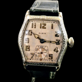 Custom 1918 ELGIN / ILLINOIS Art Deco Wristwatch