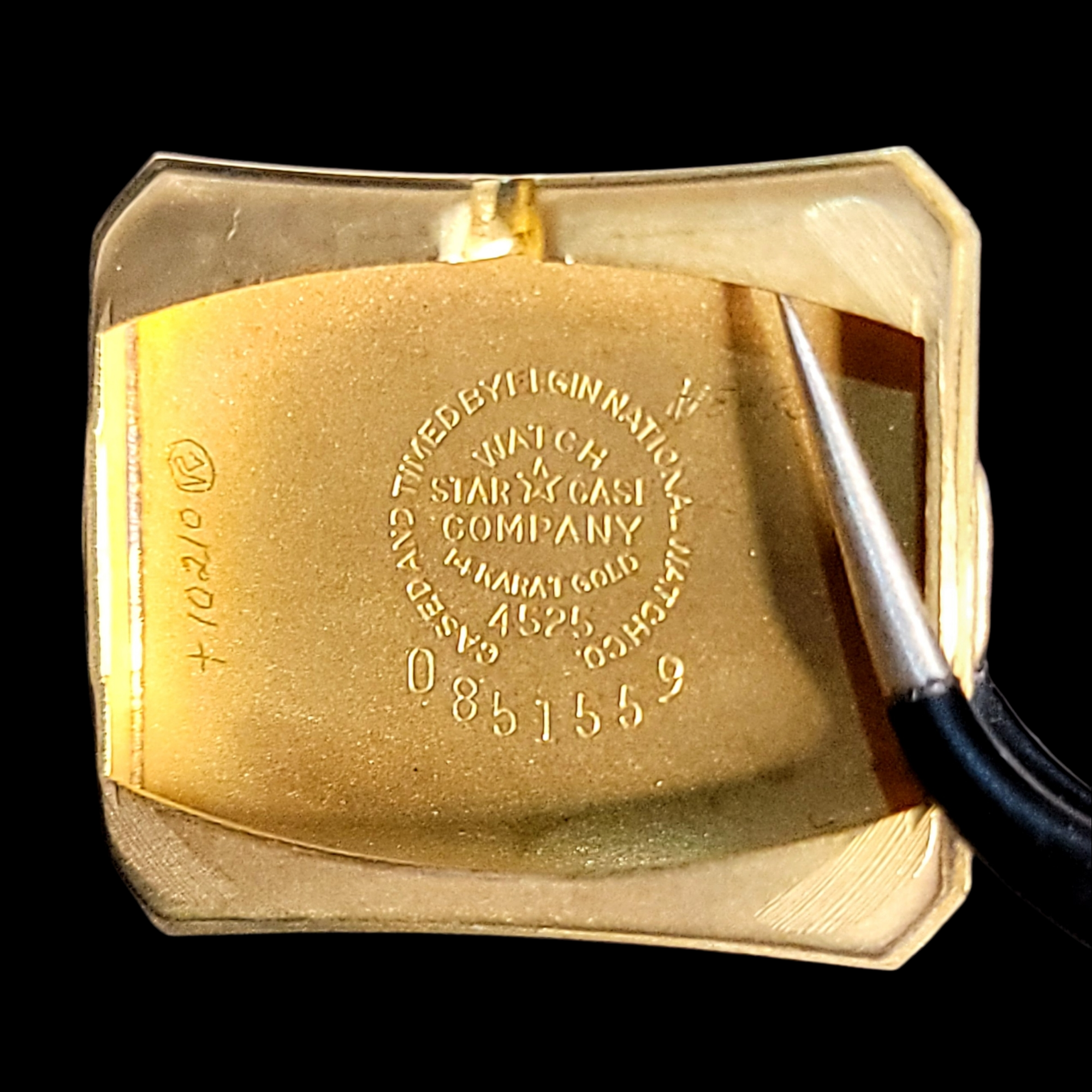 LORD ELGIN Ref. 4525 21 Jewels 14K GOLD
