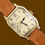 1929 ILLINOIS Canby Watch "Rectangle Plane" Grade 905