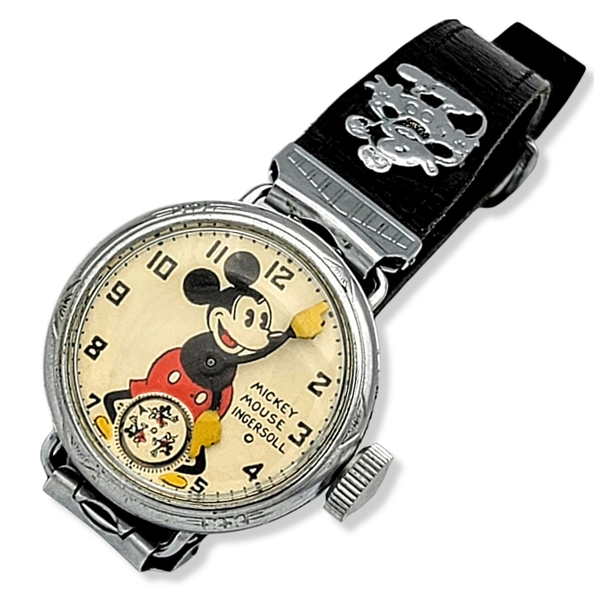 Ingersoll mens mickey mouse watch best sale