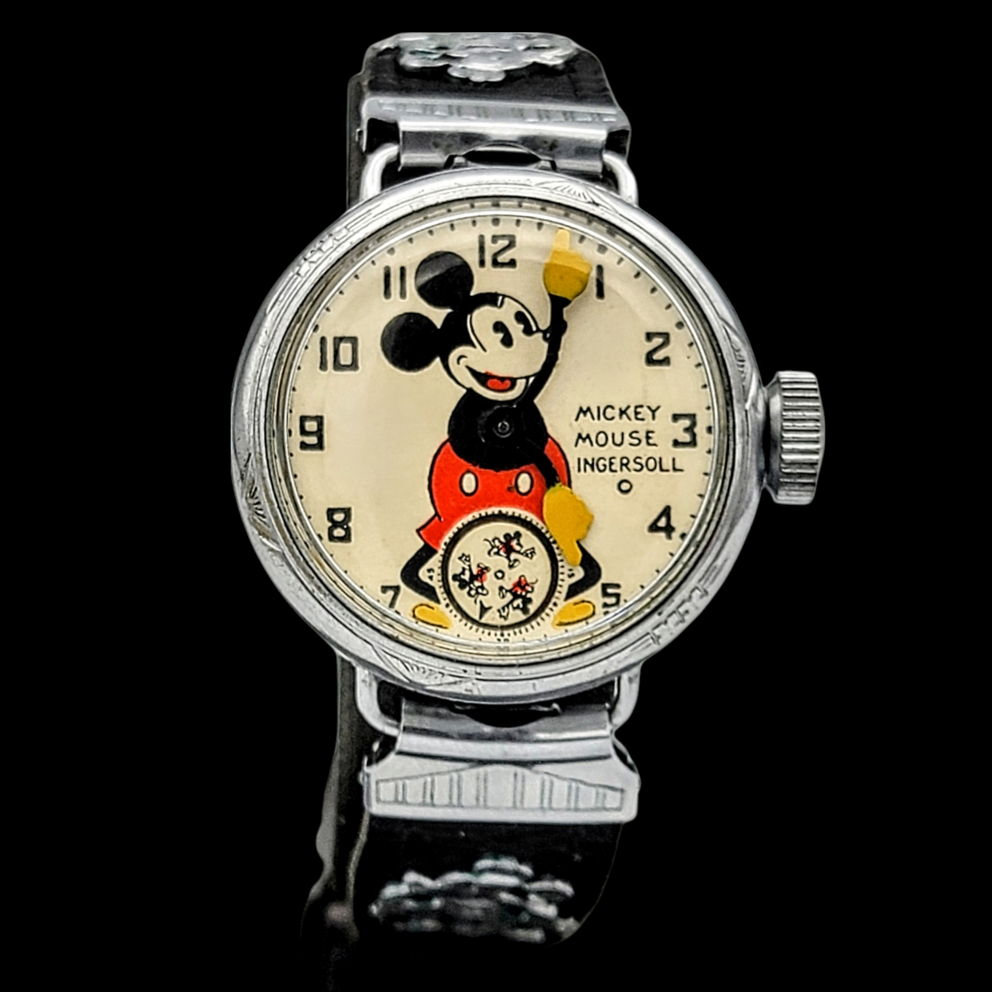 Ingersoll mickey mouse watch for shop sale