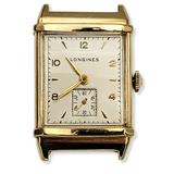 LONGINES 14K Solid Gold Watch Cal. 9L Swiss 1947