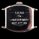 1930 ELGIN 14K White Gold Watch 15 Jewels Grade 428