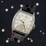1930 ELGIN 14K White Gold Watch 15 Jewels Grade 428