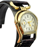 ROYCE Wristwatch "Horseshoe" Shaped Watch 17 Jewels Swiss
