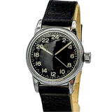 24 HOUR ELGIN Type A-11 Navigation Watch WWII U.S. Army Hacking 18 Jewels Grade 685