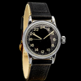 24 HOUR ELGIN Type A-11 Navigation Watch WWII U.S. Army Hacking 18 Jewels Grade 685