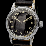 24 HOUR ELGIN Type A-11 Navigation Watch WWII U.S. Army Hacking 18 Jewels Grade 685