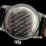 24 HOUR ELGIN Type A-11 Navigation Watch WWII U.S. Army Hacking 18 Jewels Grade 685