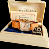 HAMILTON 1951 Gary Cal. Grade 747 U.S.A. Made - Original BOX & Papers