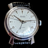 GRUEN Precision Alarm Wristwatch Ref. 910SS Cal. Langendorf 1244