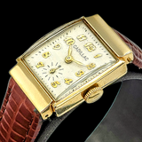 Cadillac 14K Solid Gold Watch 17 Jewels Alb Grossenbacher Movement