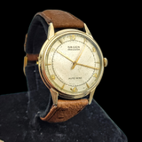GRUEN Precision Auto-Wind Watch 17 Jewels Bumper Automatic Wristwatch