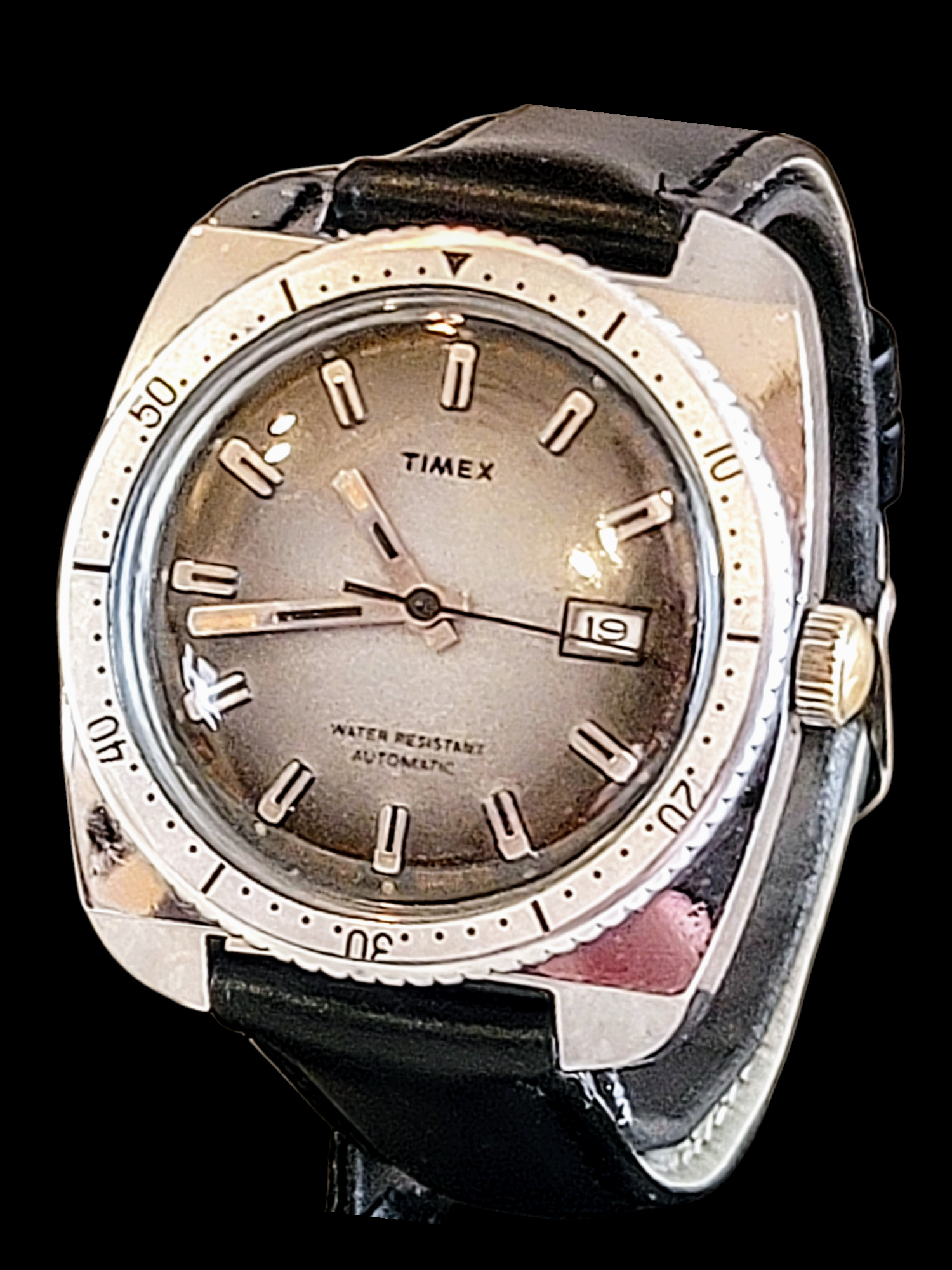 1975 TIMEX Viscount Automatic Watch Date Indicator Cal. M32
