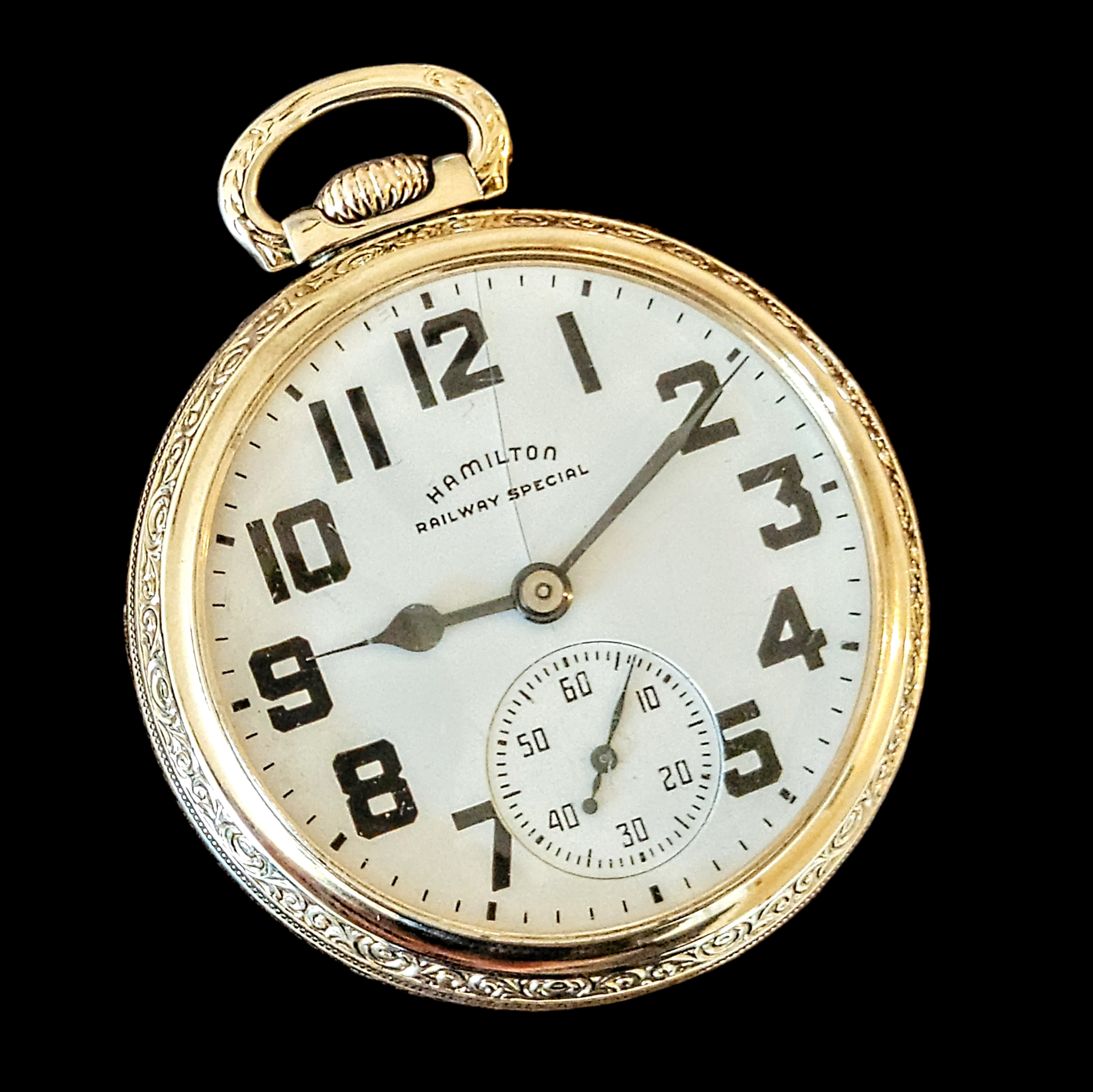 1950 HAMILTON Railway Special Pocket Watch U.S.A. Made