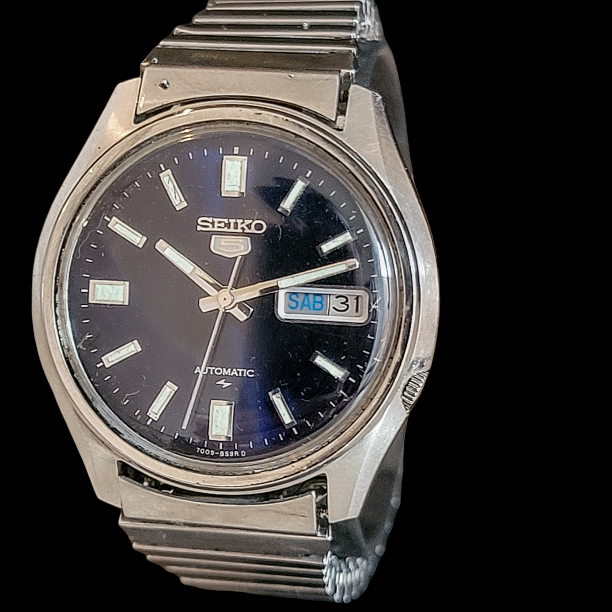 Seiko time corp hot sale 7009a seventeen jewels