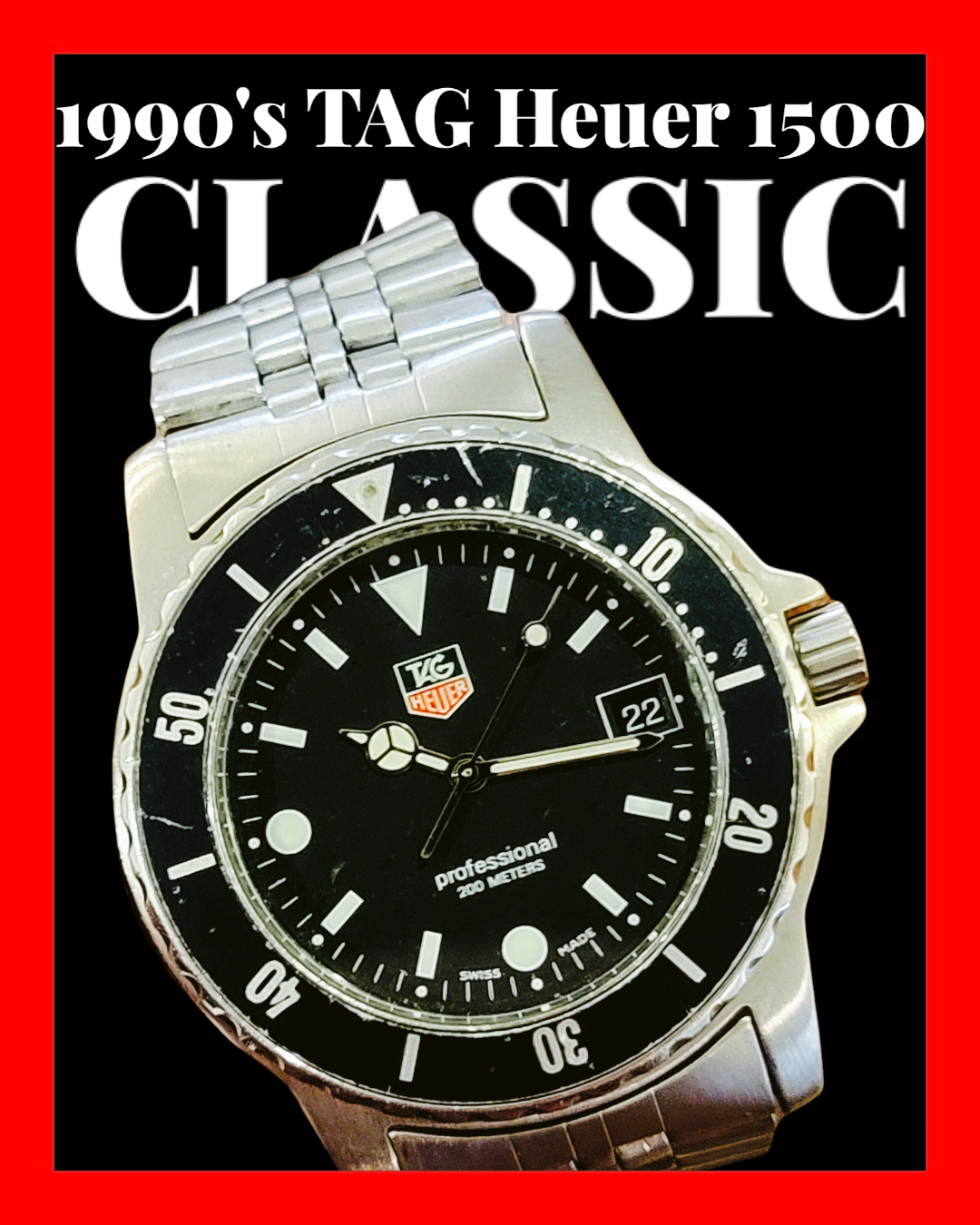 TAG Heuer 1500, Vintage Collection