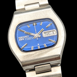 1971 SEIKO DX Automatic Watch Day Date Indicator Cal. 6106C Hack Mecha SECOND HAND HOROLOGY