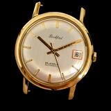 ROCKFORD Self-Winding Calendar Watch 14K GOLD 25J Cal. Bennett Bros. ETA 2472