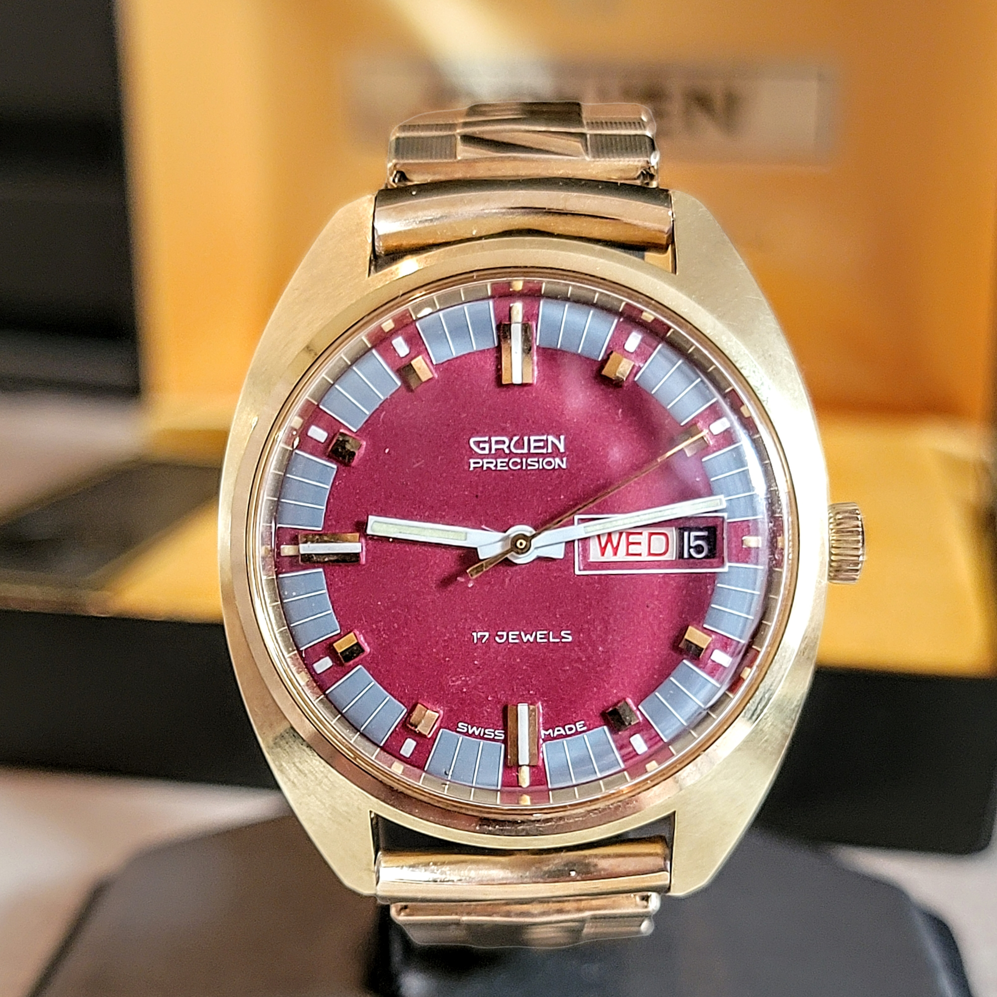 Gruen precision 17 jewels cheap