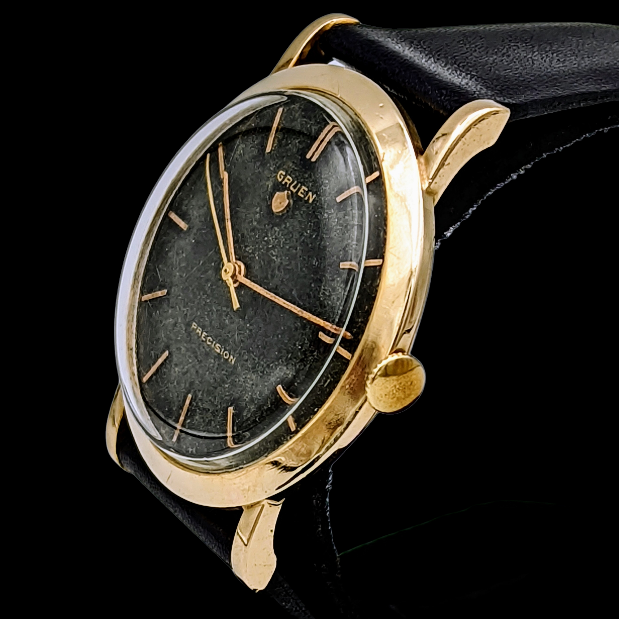 1953 GRUEN 21 Jewels Precision Watch Cal. 335 SS