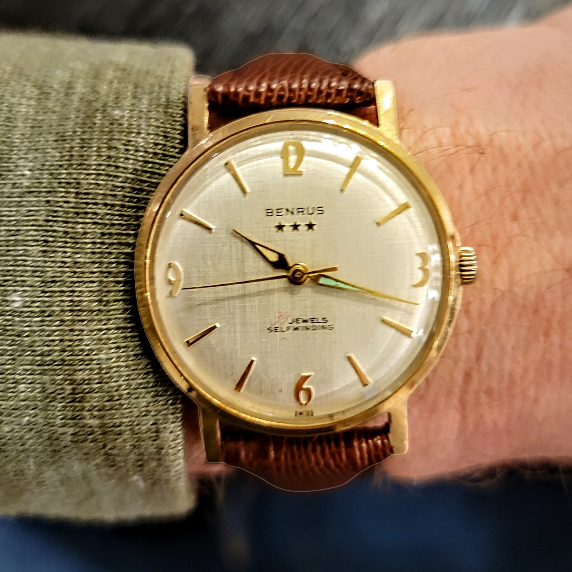 Benrus 39 jewel self winding hotsell