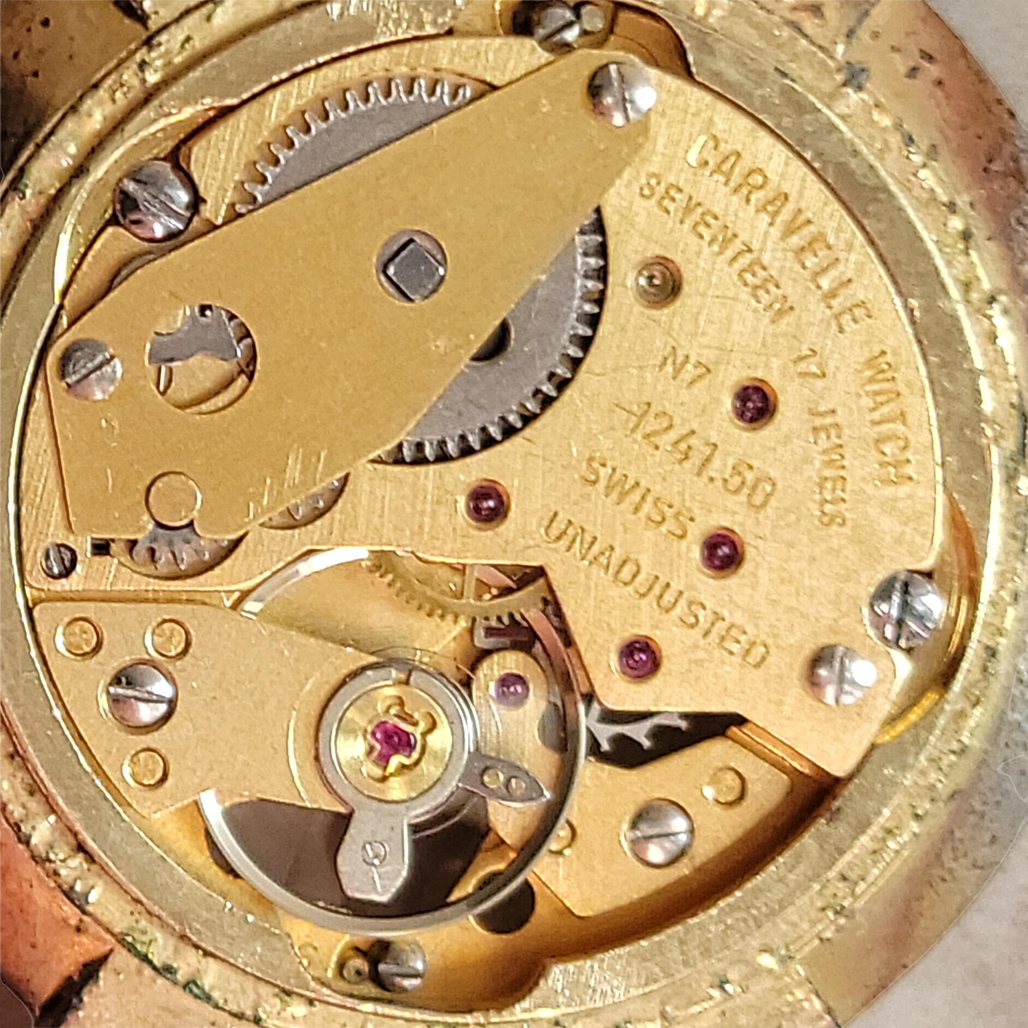 Caravelle skeleton watch online