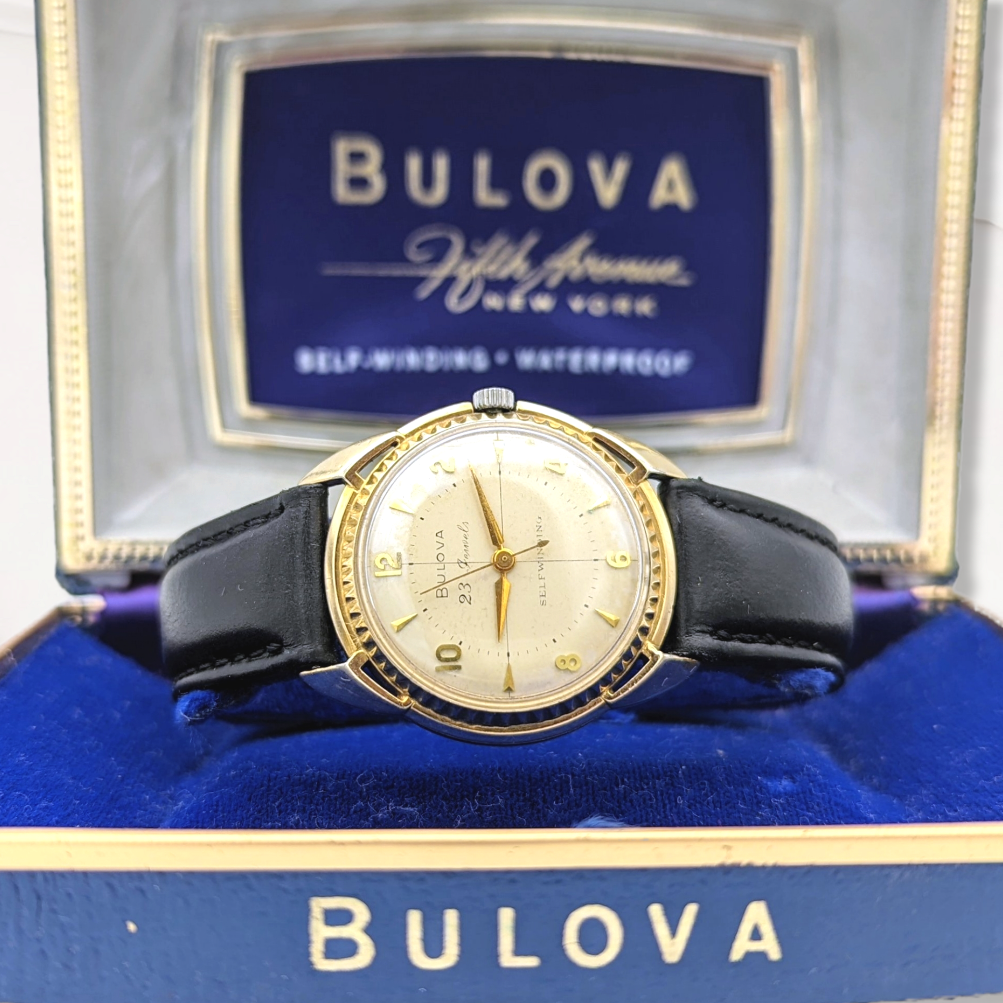 1958 BULOVA 23 W Watch 23 Jewels Cal. 10BPCA U.S.A