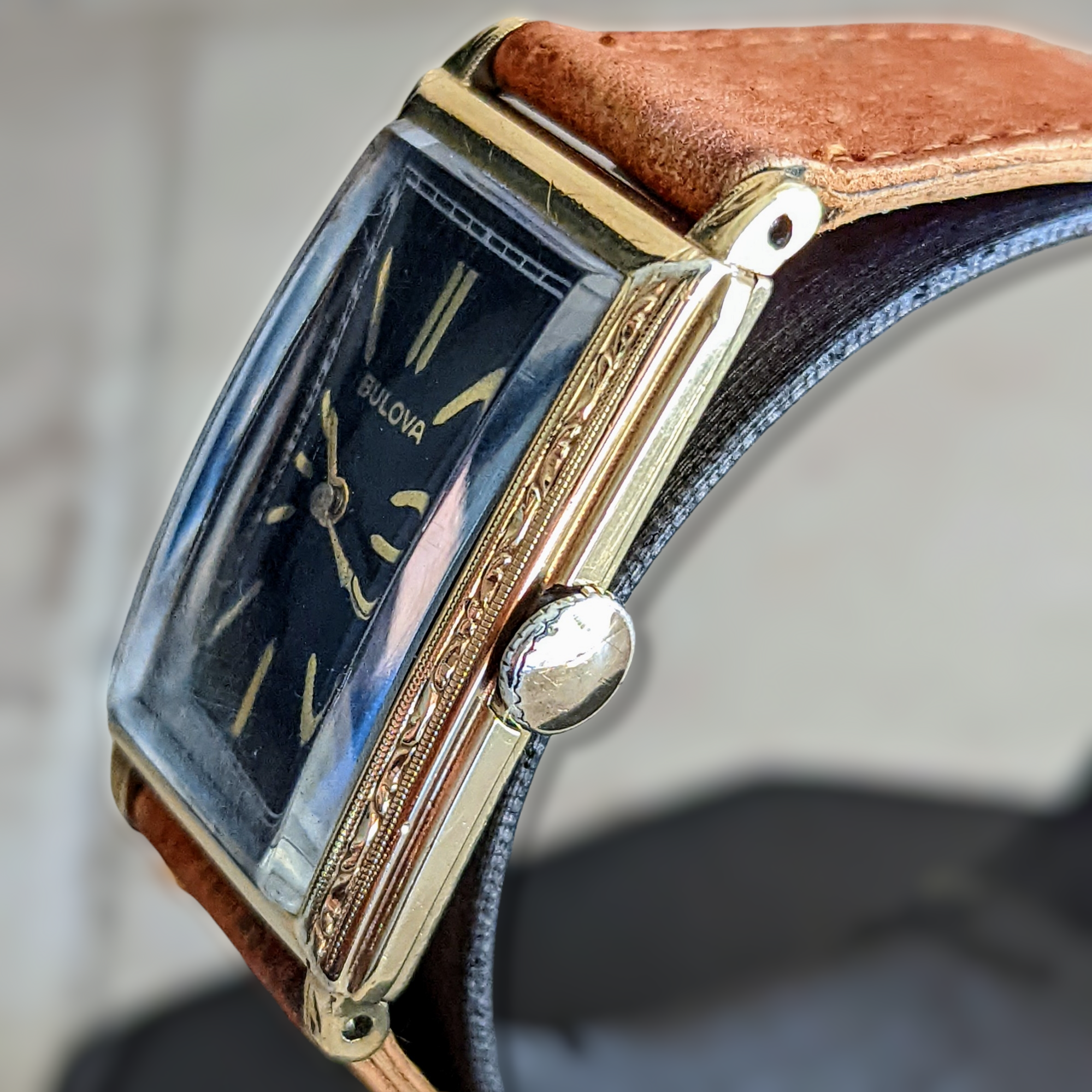 1936 BULOBA BRETON Watch 21 Jewels Cal. 8AE Swiss Made