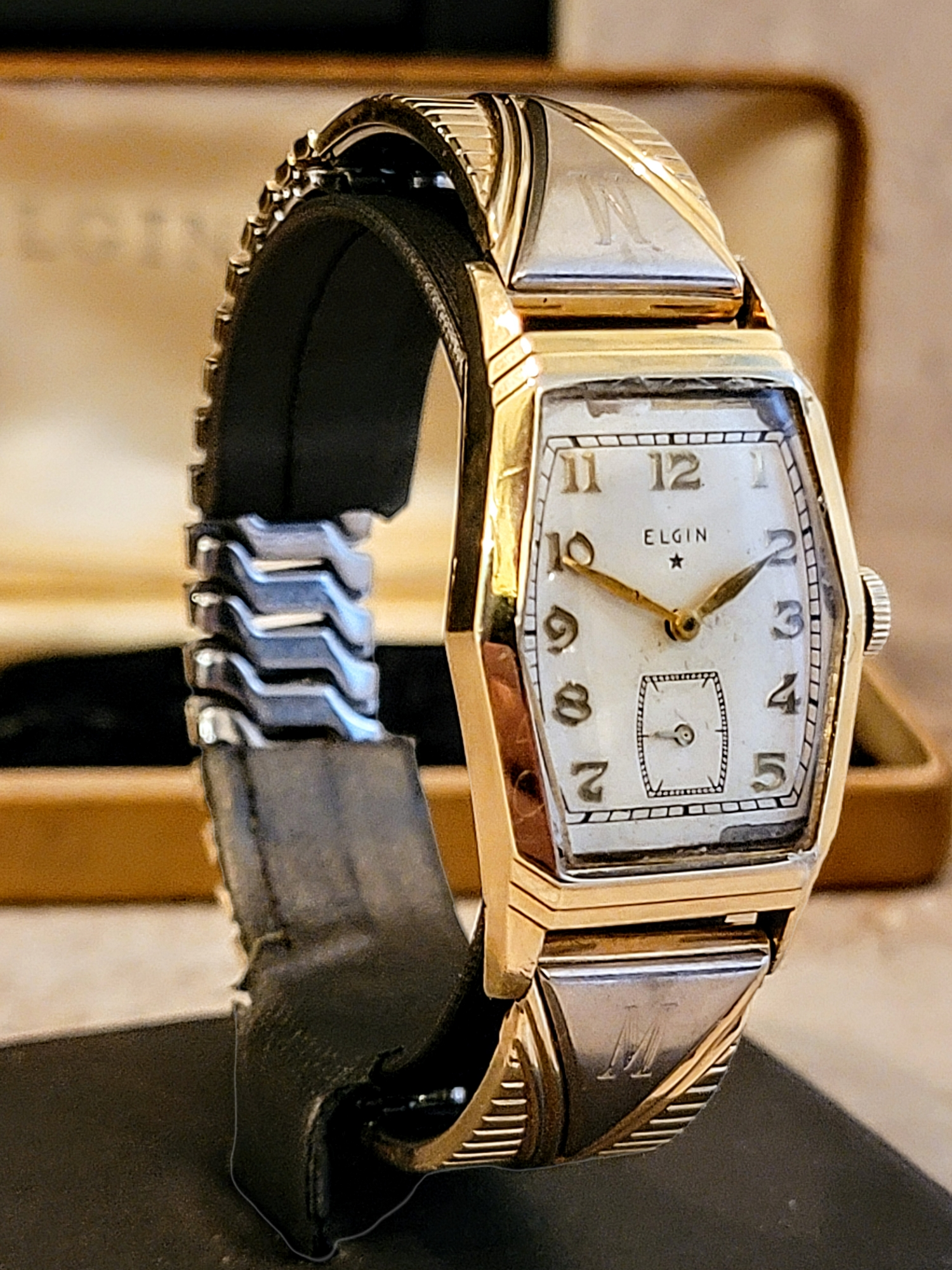 1939 ELGIN Cavalier Watch Ref. 2837 17 Jewels Cal. 524 U.S.A. Made