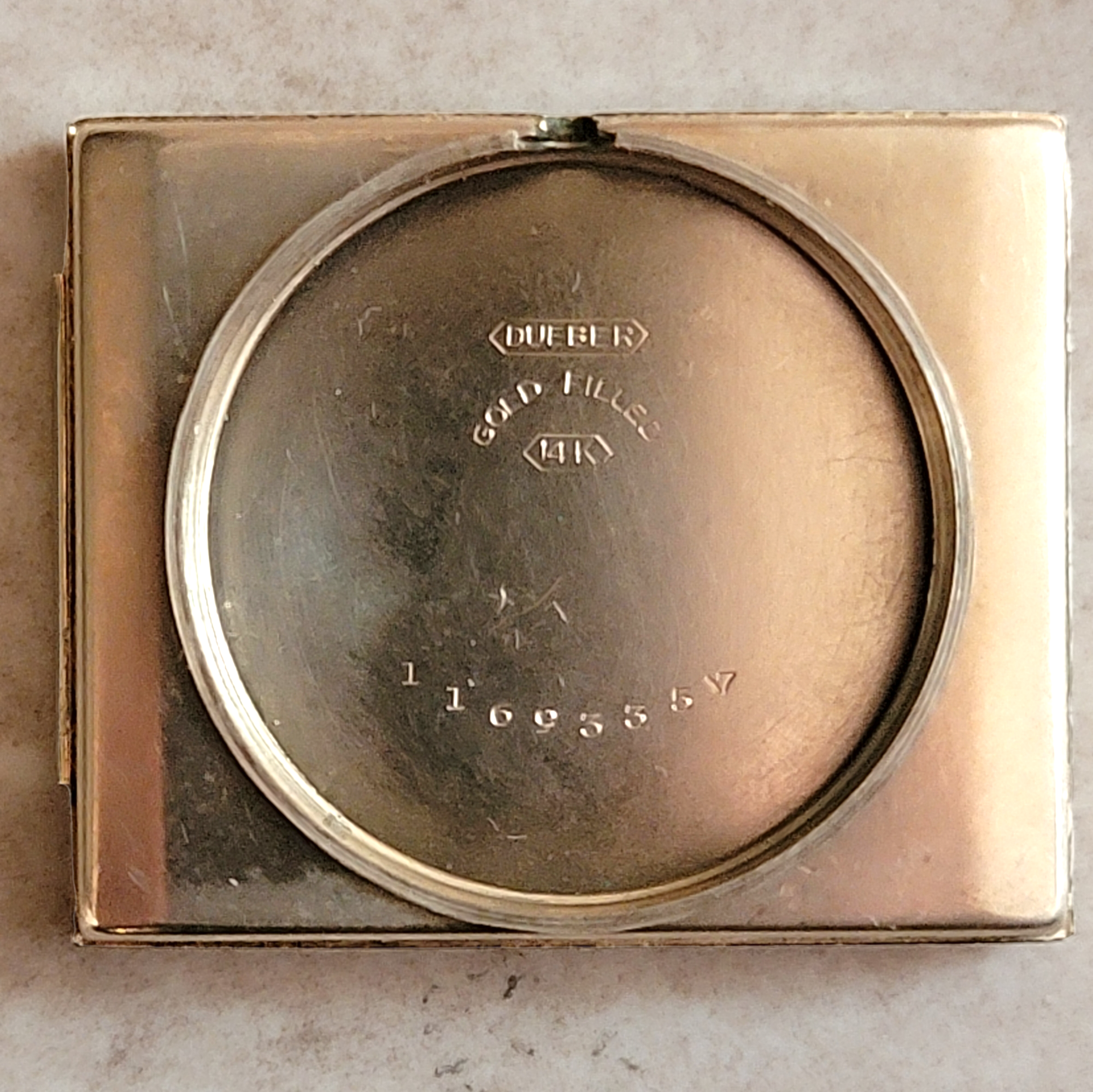 1919 DUEBER HAMPDEN Man O Fashion Watch 15 Jewels U.S.A. SECOND